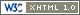 XHTML Valid - W3C